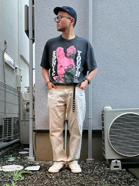 「アイテム（アナログ腕時計）」を使った、たいやまさん（メンズ・168cm）の秋コーディネート