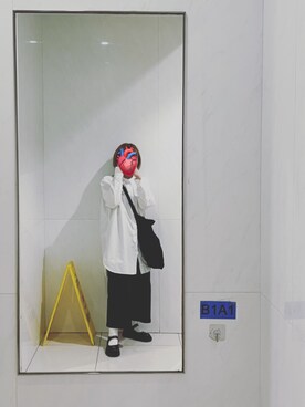 「MUJI」｜「アイテム（その他シューズ）」を使った、wajojilaさん（レディース・150cm）の春コーディネート