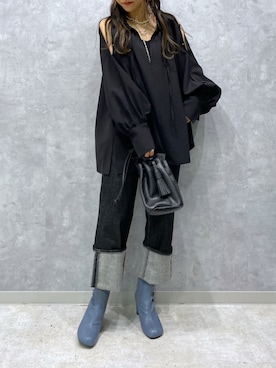 simさん（レディース・151cm）の秋コーディネート