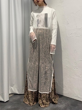 simさん（レディース・151cm）の冬コーディネート