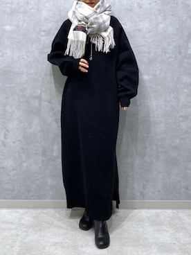 simさん（レディース・151cm）の冬コーディネート