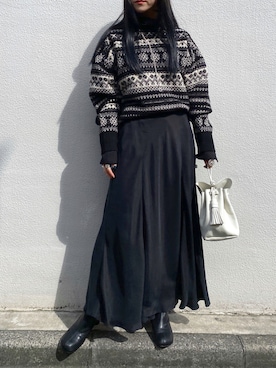 simさん（レディース・151cm）の秋コーディネート