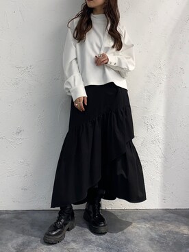 simさん（レディース・151cm）の春コーディネート