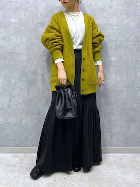 「Ezick（エジック）のアイテム（ジャケット/アウター）」を使った、simさん（レディース・151cm）の夏コーディネート