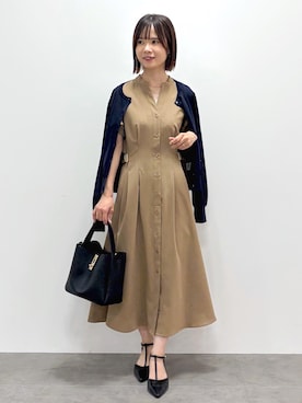 「OPAQUE.CLIP（オペークドットクリップ）のアイテム」を使った、kozuさん（レディース・148cm）の夏コーディネート