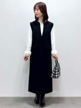 kozuさん（レディース・148cm）の冬コーディネート