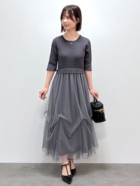 「OPAQUE.CLIP（オペークドットクリップ）のアイテム」を使った、kozuさん（レディース・148cm）の夏コーディネート
