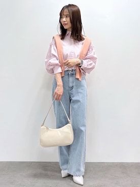 「index（インデックス）のアイテム（トップス）」を使った、kozuさん（レディース・148cm）の春コーディネート