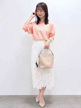 「index（インデックス）のアイテム（バッグ）」を使った、kozuさん（レディース・148cm）の春コーディネート