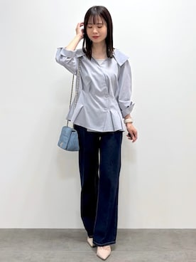 「index（インデックス）のアイテム（バッグ）」を使った、kozuさん（レディース・148cm）の春コーディネート