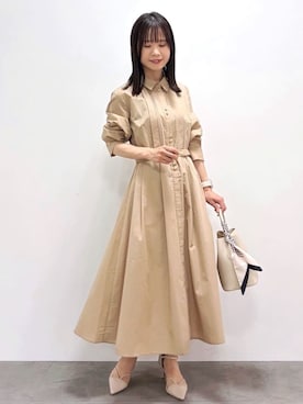 「index（インデックス）のアイテム（バッグ）」を使った、kozuさん（レディース・148cm）の春コーディネート