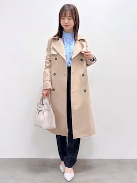 「index（インデックス）のアイテム（パンツ）」を使った、kozuさん（レディース・148cm）の春コーディネート