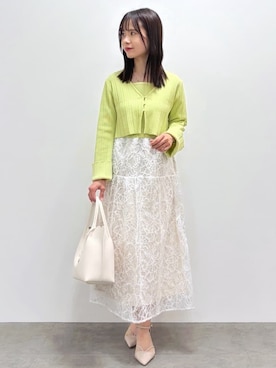 「index（インデックス）のアイテム（バッグ）」を使った、kozuさん（レディース・148cm）の春コーディネート