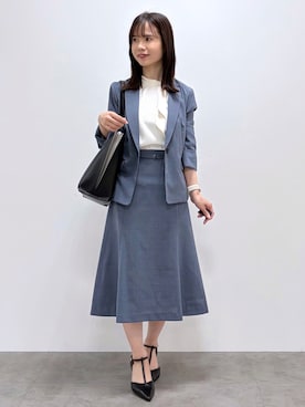 「index（インデックス）のアイテム（トップス）」を使った、kozuさん（レディース・148cm）の春コーディネート