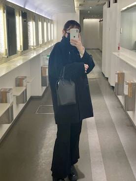 「ポニーテール」｜s a k i 🥣さん（レディース・162cm・10代）の冬コーディネート