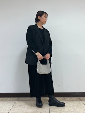 「HIMIKO（ヒミコ）のアイテム」を使った、HIMIKO　そごう千葉店さん（レディース・155cm）の秋コーディネート