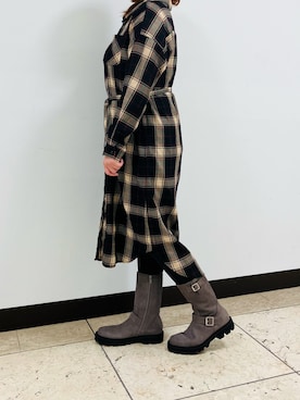 「HIMIKO（ヒミコ）のアイテム」を使った、HIMIKO　そごう千葉店さん（レディース・155cm）の秋コーディネート