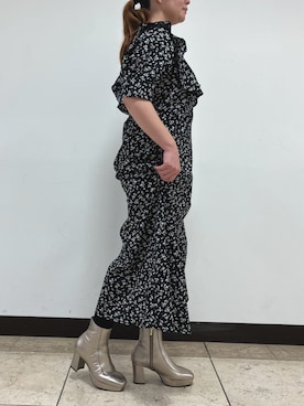 「HIMIKO（ヒミコ）のアイテム」を使った、HIMIKO　そごう千葉店さん（レディース・155cm）の秋コーディネート