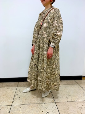 「HIMIKO（ヒミコ）のアイテム（ローファー）」を使った、HIMIKO　そごう千葉店さん（レディース・157cm）の春コーディネート