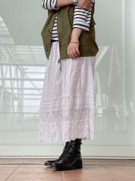 SARTORE(サルトル)のブーツを使った人気ファッションコーディネート