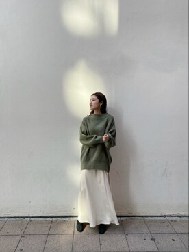 akariさん（レディース・154cm）の冬コーディネート