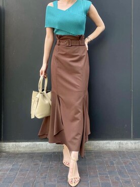 akariさん（レディース・154cm）の春コーディネート