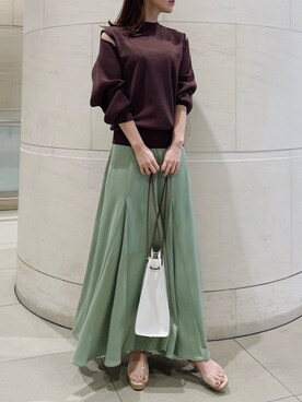 「スタイリング」｜akariさん（レディース・154cm）の冬コーディネート