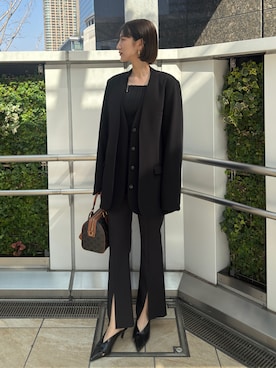 akariさん（レディース・154cm）の冬コーディネート