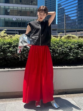 akariさん（レディース・155cm）の夏コーディネート