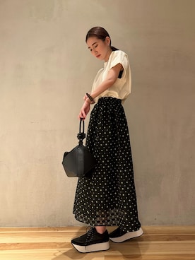 akariさん（レディース・154cm）の春コーディネート