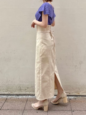 akariさん（レディース・154cm）の春コーディネート