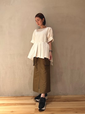 akariさん（レディース・154cm）の春コーディネート