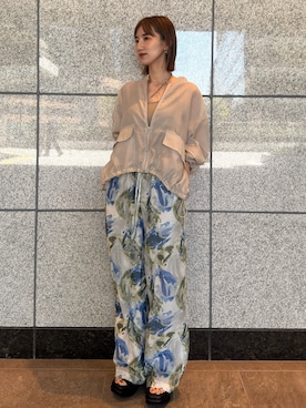 akariさん（レディース・154cm）の春コーディネート