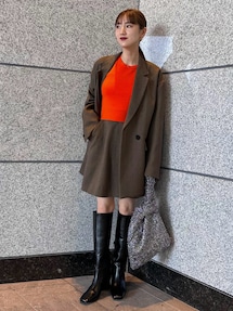 SQUARE LONG BOOTS｜エレンディーク（ELENDEEK）アウトレット公式通販