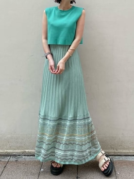 akariさん（レディース・154cm）の夏コーディネート