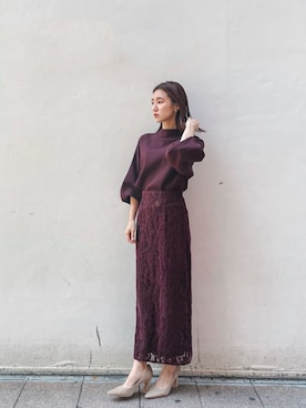 「スタイリング」｜akariさん（レディース・154cm）の秋コーディネート