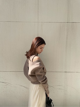 akariさん（レディース・154cm）の冬コーディネート