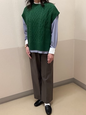 BRICK HOUSE by Tokyo Shirts 札幌発寒イオンモール店さん（レディース・165cm）の秋コーディネート