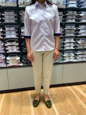 BRICK HOUSE by Tokyo Shirts 札幌発寒イオンモール店さん(レディース・165cm)の夏コーディネート