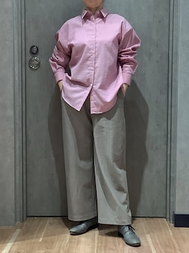 「TOKYO SHIRTS（トウキョウシャツ）のアイテム（シャツ/ブラウス）」を使った、BRICK HOUSE by Tokyo Shirts 札幌発寒イオンモール店さん（レディース・150cm）の春コーディネート