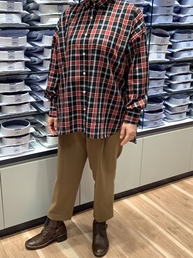 BRICK HOUSE by Tokyo Shirts 札幌発寒イオンモール店さん（レディース・150cm）の秋コーディネート