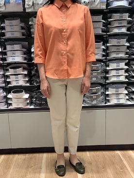 BRICK HOUSE by Tokyo Shirts 札幌発寒イオンモール店さん（レディース・165cm）の夏コーディネート
