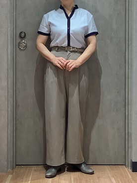 「東京シャツ」｜BRICK HOUSE by Tokyo Shirts 札幌発寒イオンモール店さん（レディース・150cm）の春コーディネート