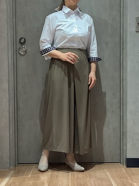 BRICK HOUSE by Tokyo Shirts 札幌発寒イオンモール店さん(レディース・150cm)の夏コーディネート