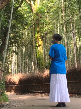 momorscさん（レディース・157cm）の夏コーディネート