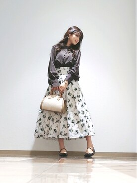 Yukiさん（レディース・158cm）の春コーディネート