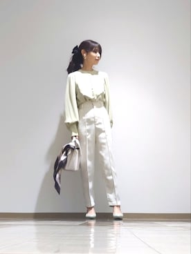 Yukiさん（レディース・158cm）の春コーディネート