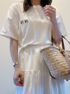 「大人可愛い女子」｜rinchan66さん（レディース・160cm）の夏コーディネート