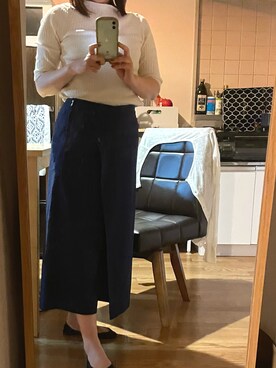 「Noble（ノーブル）のアイテム（その他パンツ、ブルー系）」を使った、20130206haruさん（レディース・154cm）の春コーディネート
