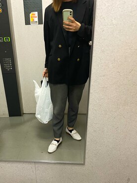 「URBAN RESEARCH DOORS（アーバンリサーチドアーズ）のアイテム（パンツ、グレー系）」を使った、20130206haruさん（レディース・154cm）の春コーディネート